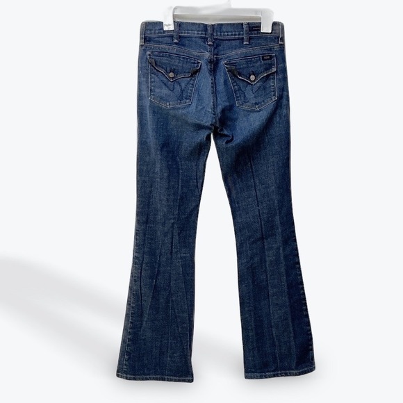 Citizens of Humanity 2000s Kelly Vintage Jeans Blue Low Rise Flap Pocket Size 28 - Picture 2 of 16